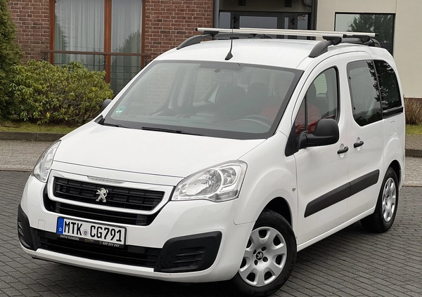Peugeot Partner cena 34999 przebieg: 233627, rok produkcji 2017 z Piotrków Trybunalski małe 301
